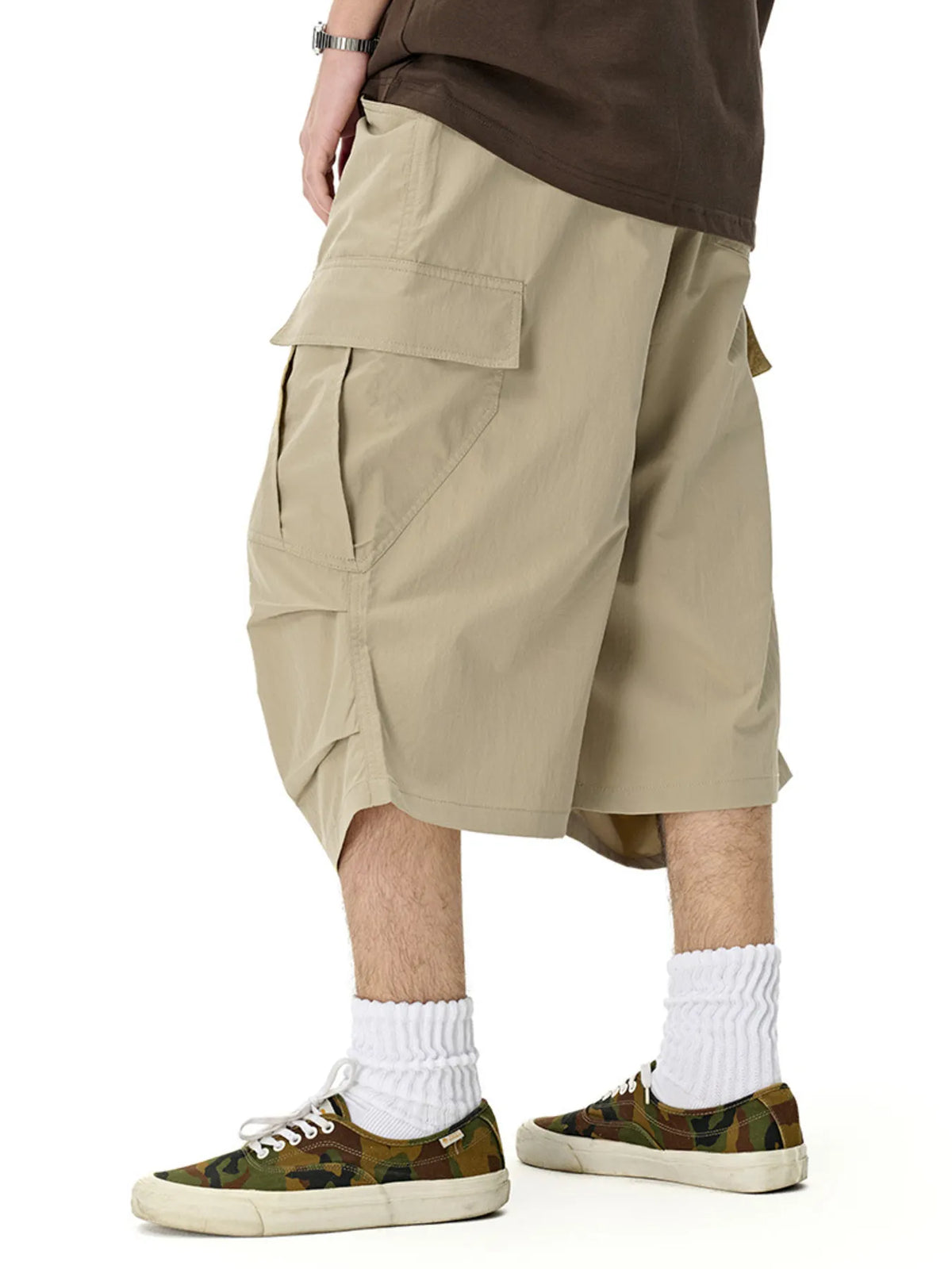 Men's Loose-Fit Cargo Shorts, view 4