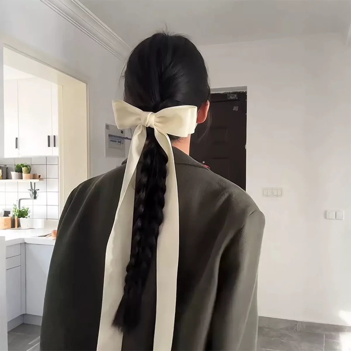 Ribbon Bow Hair Clip - Lilixa.store