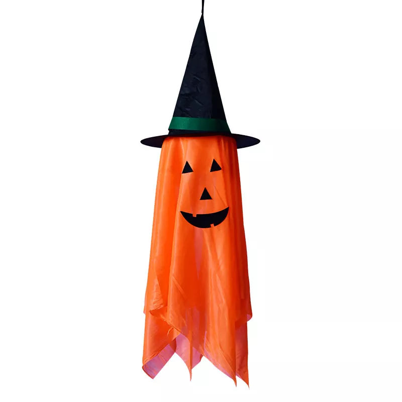 Halloween Hanging Pumpkin with Witch Hat Set - Lilixa.store