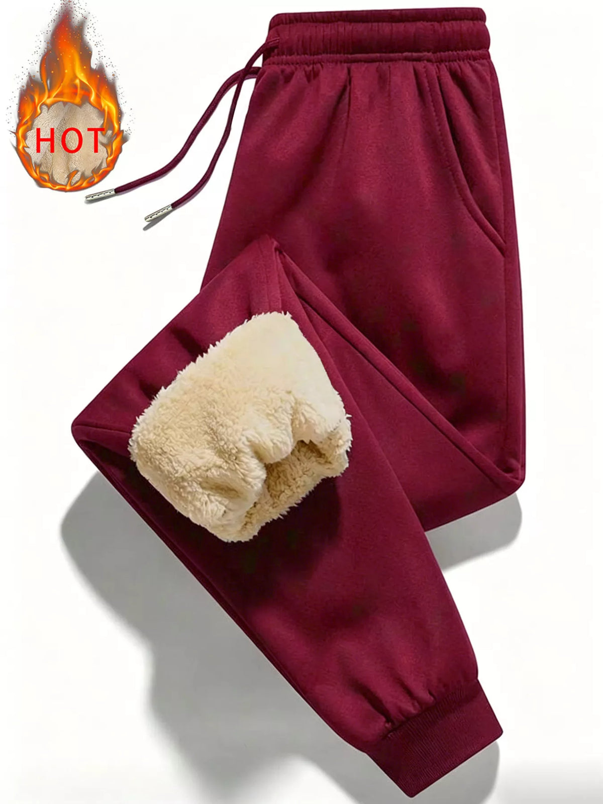 Fleece-Lined Thermal Pants
