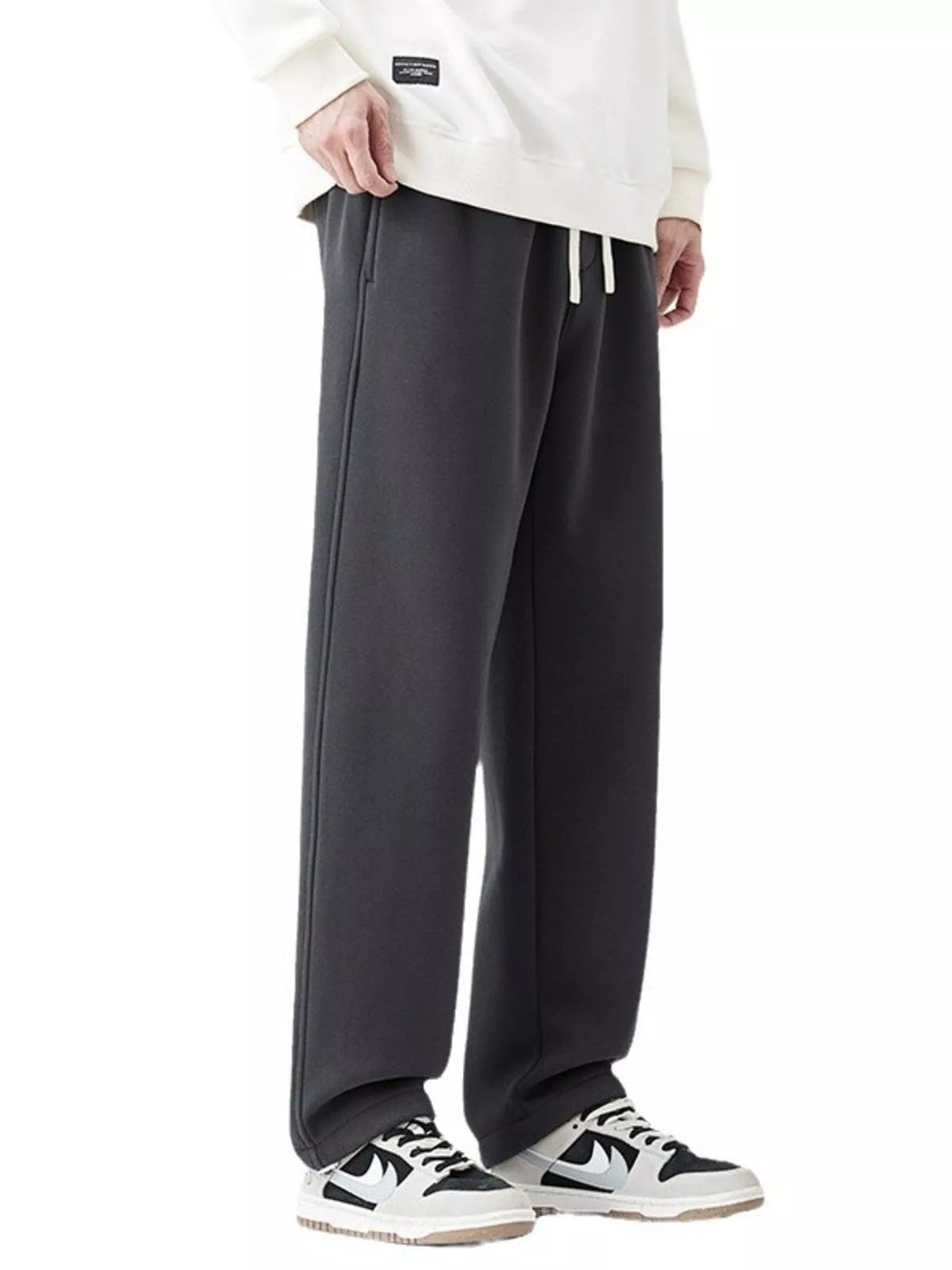 Men's Plus Size Wide Leg Pants, view 3