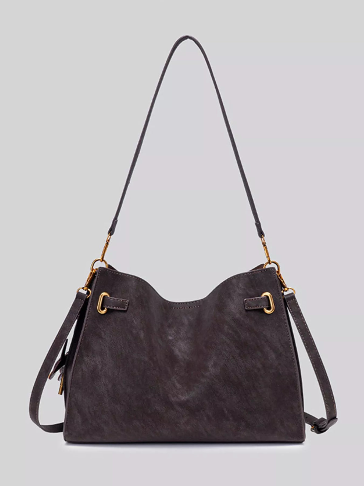 Decorative Buckle Crossbody Bag