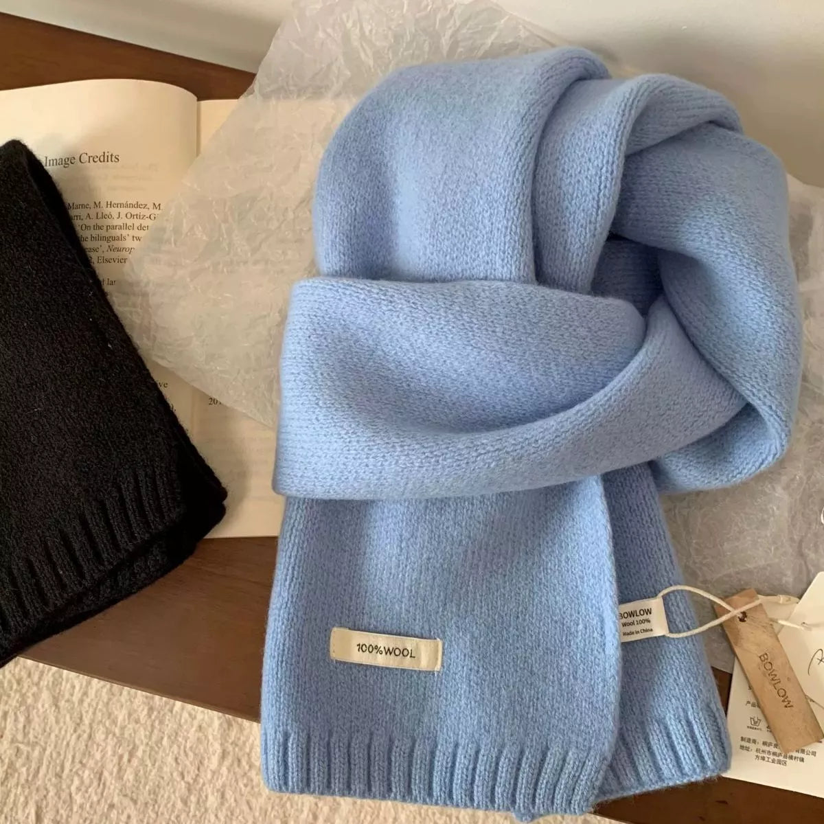 Warm Knitted Scarf - Lilixa.store