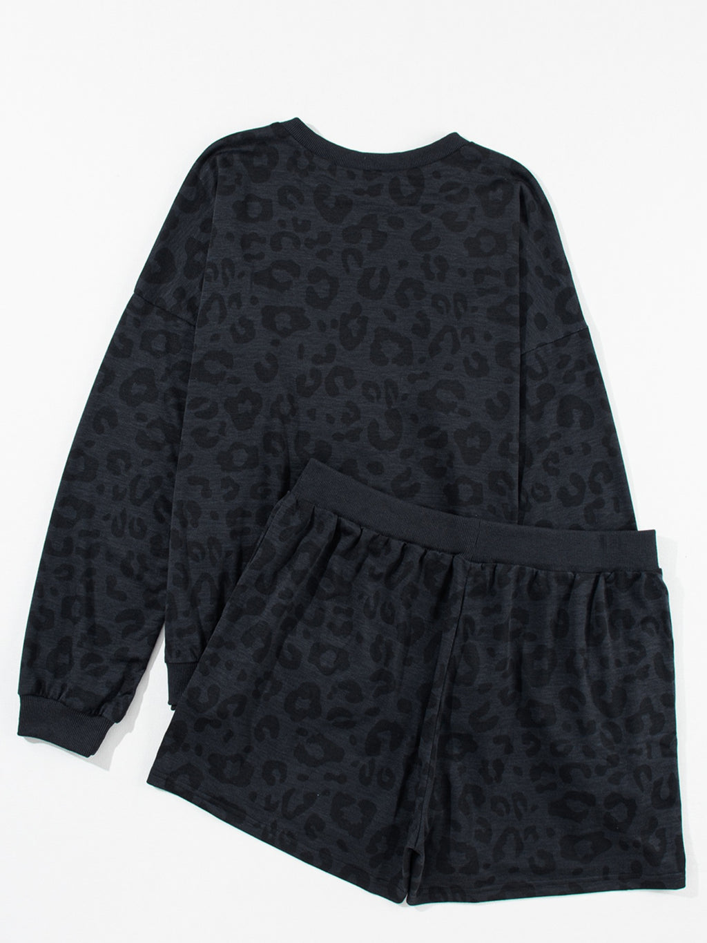 Long Sleeve Top and Shorts Two Piece Set - Lilixa.store