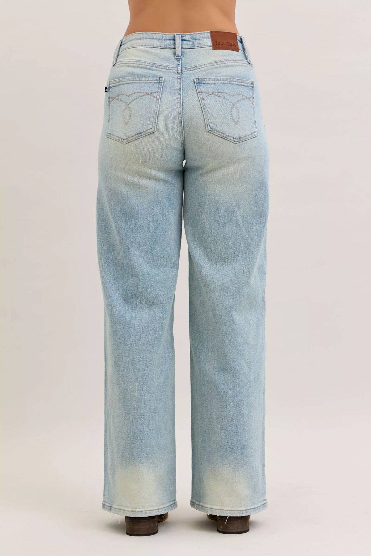 Judy Blue High Waist Column Straight Jeans - Lilixa.store