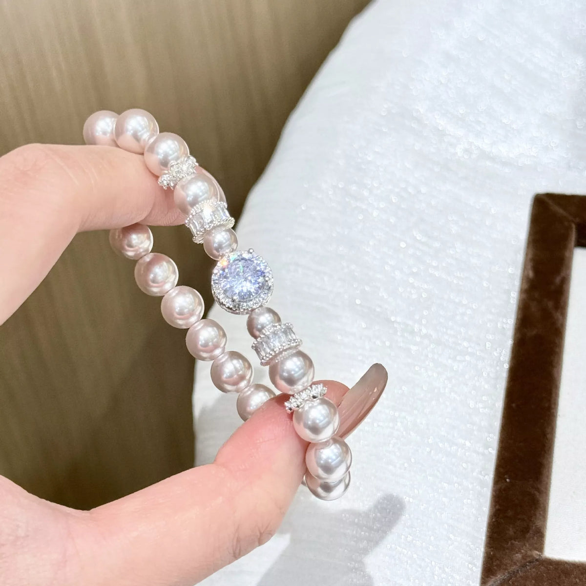 Pearl Zircon Bracelet - Lilixa.store