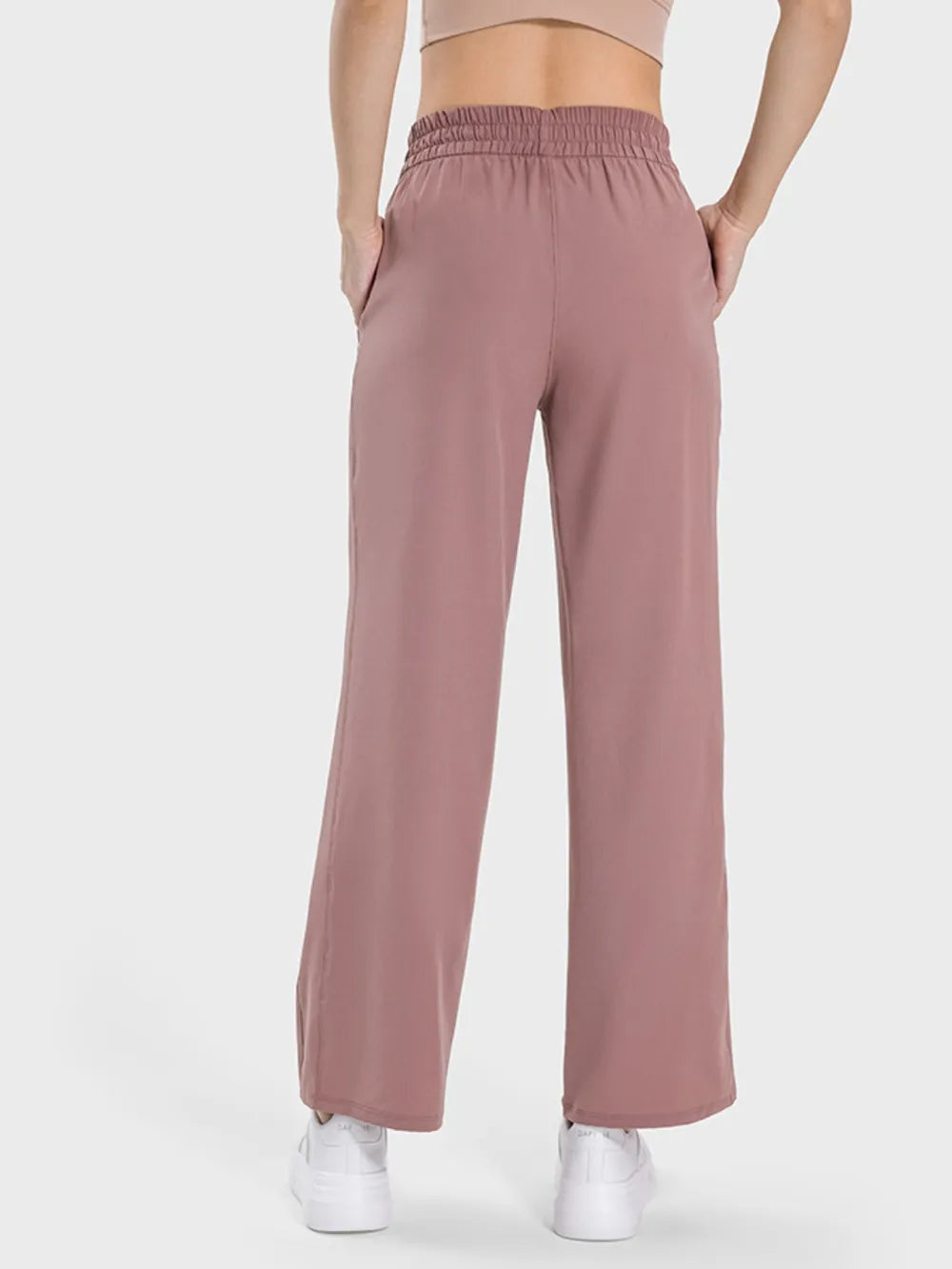 Millennia Drawstring Pocketed Active Pants - Lilixa.store