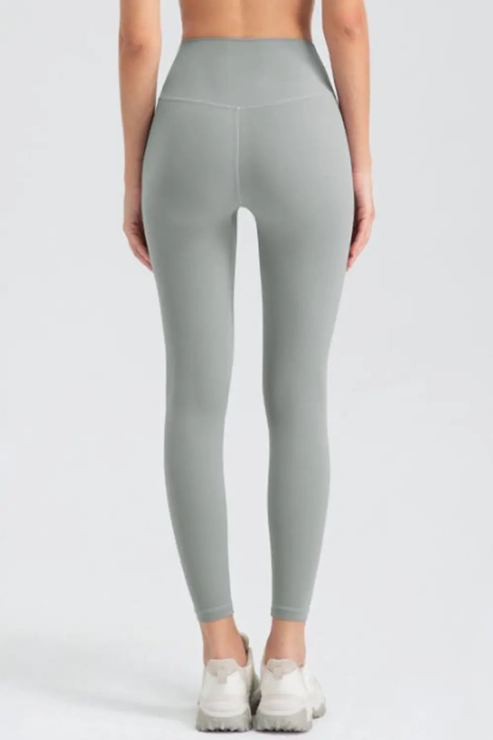 Wide Waistband Slim Fit Active Leggings - Lilixa.store