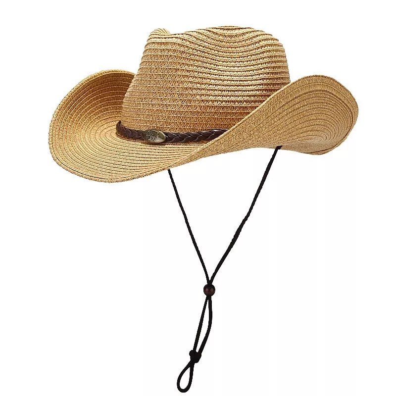 Straw Cowboy Hat - Lilixa.store