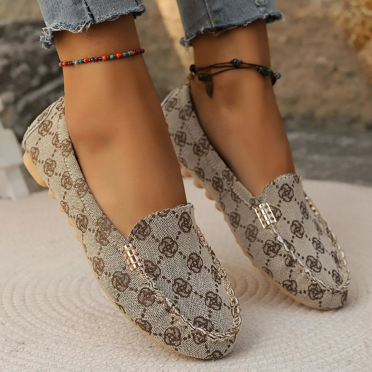 Round Toe Slip-Ons - Lilixa.store