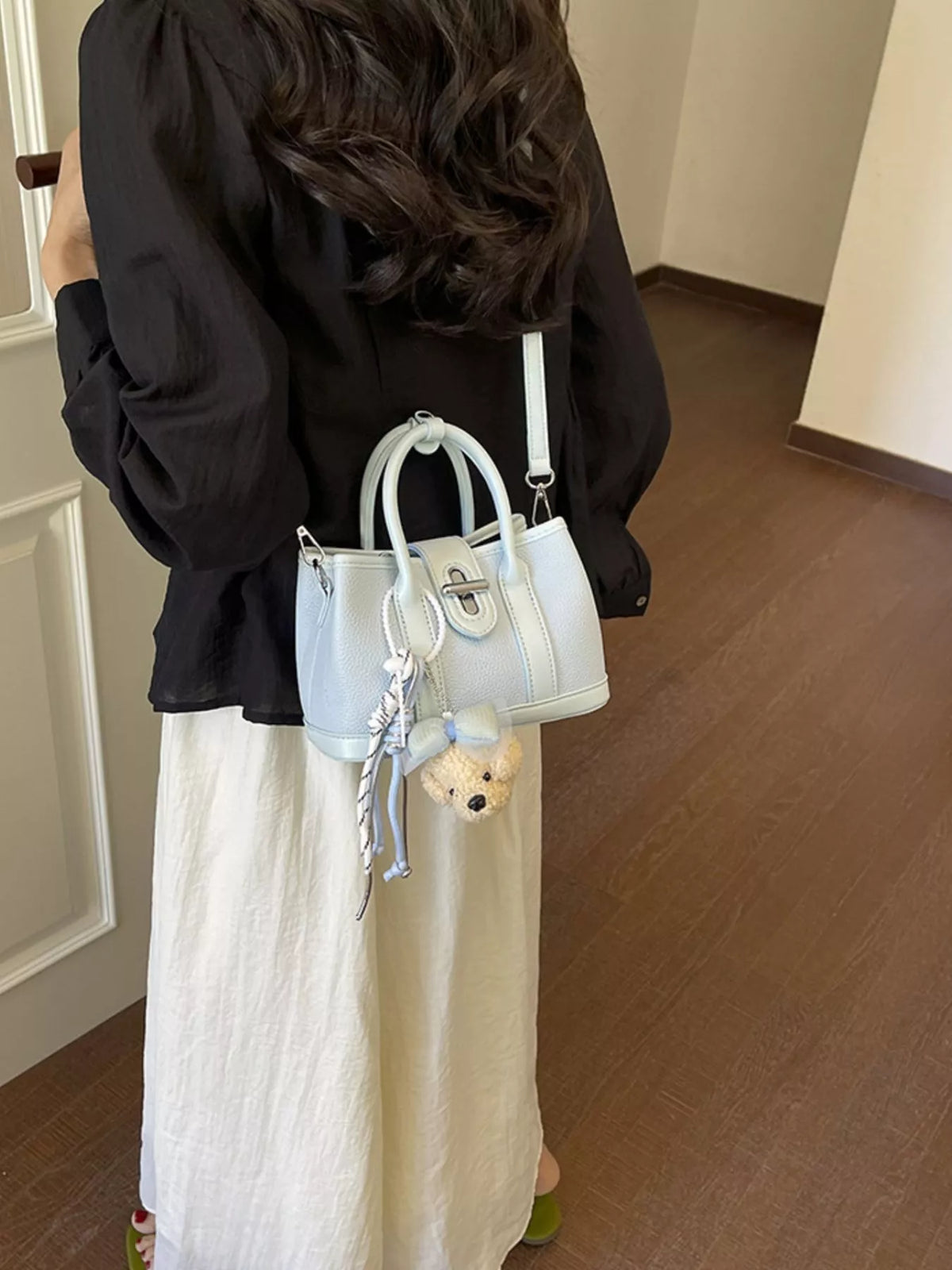 Top Handle Crossbody Bag