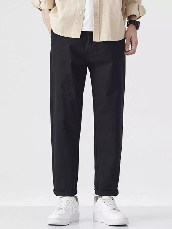Men's Loose Fit Pants in Black