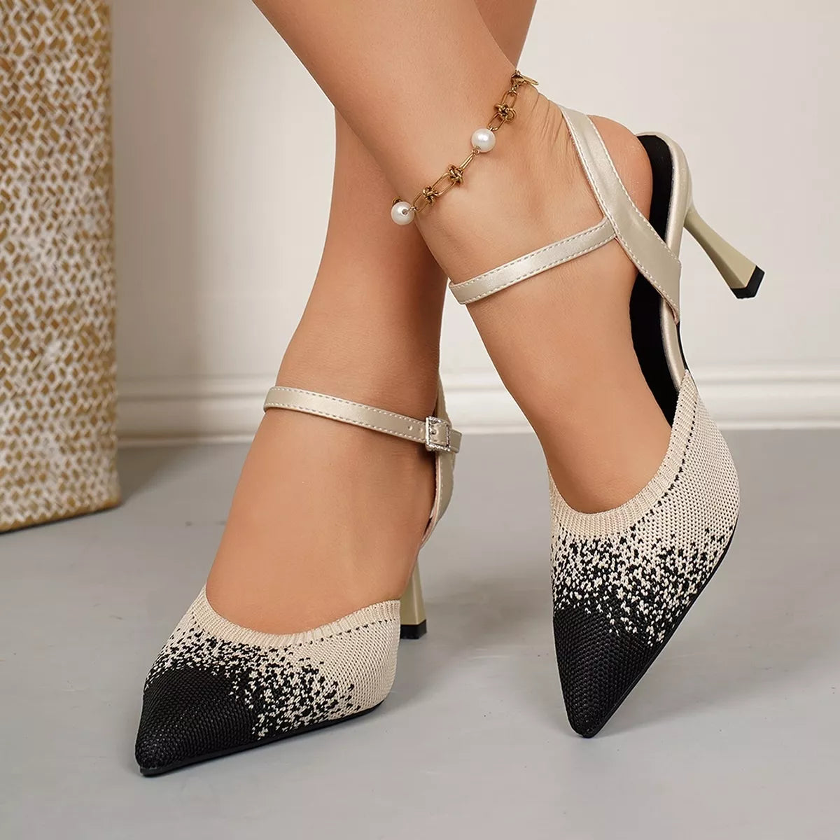 Point Toe Kitten Heels Sandals, view 2