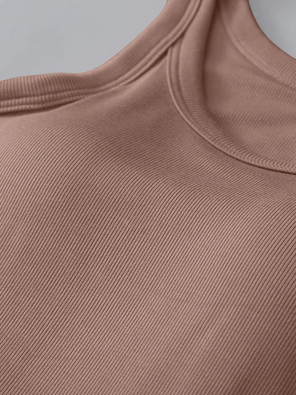 Round Neck Tank with Bra - Lilixa.store