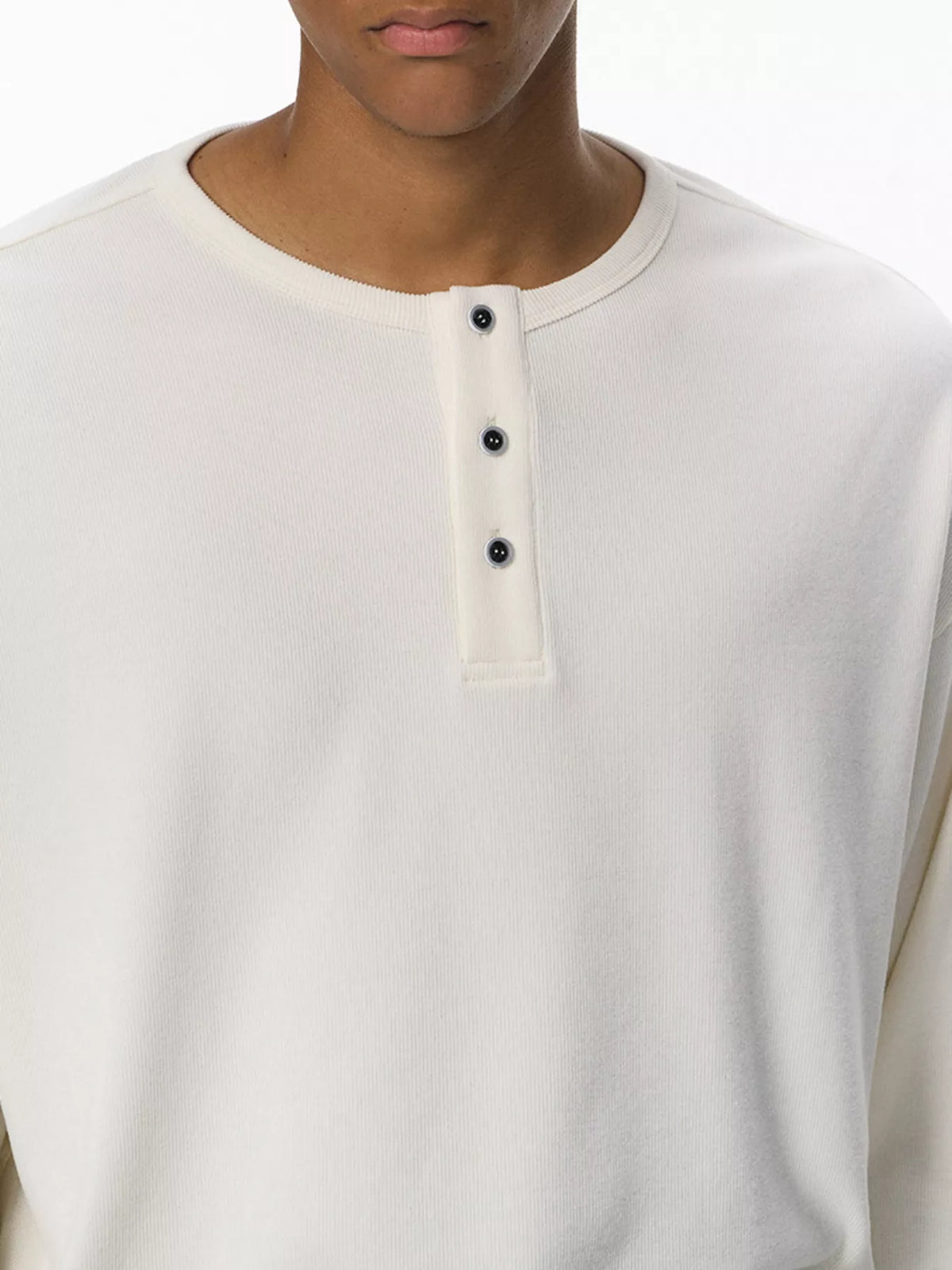 Men's Long Sleeve Henley T-Shirt - Lilixa.store