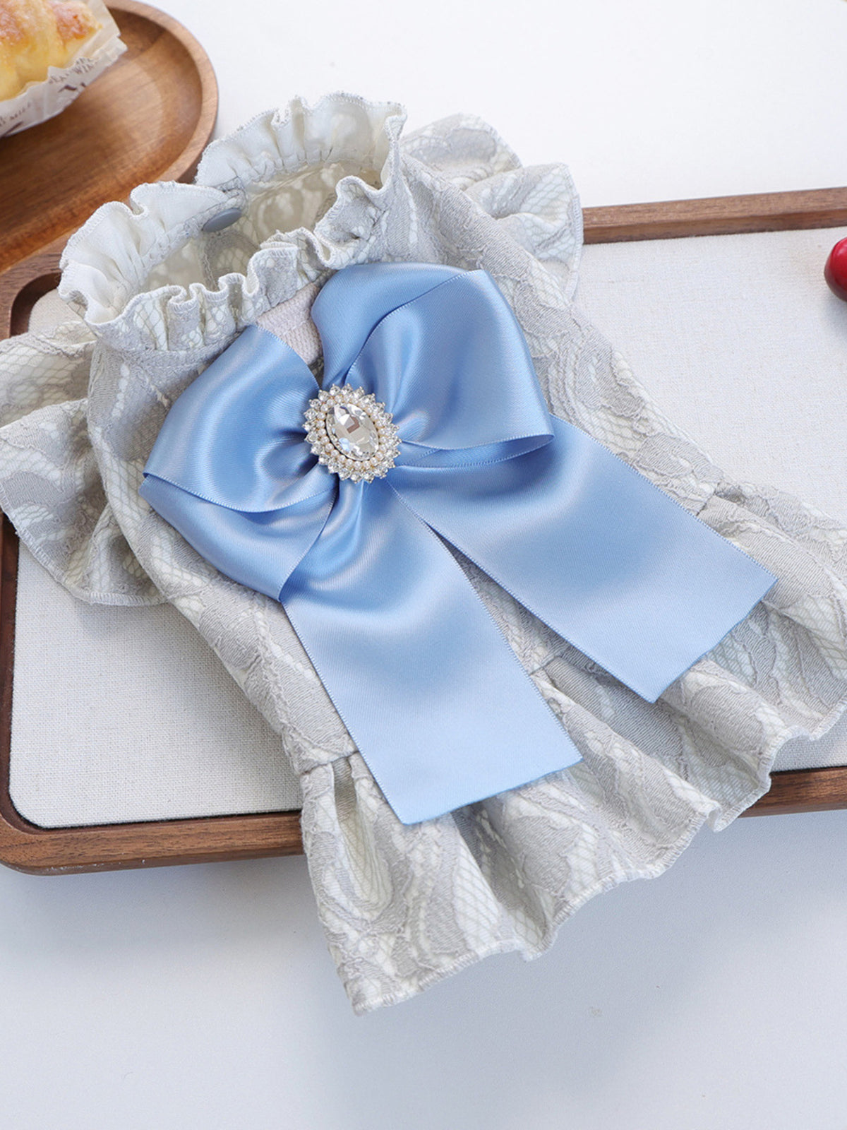 Ruffled Pet Dress with Bow