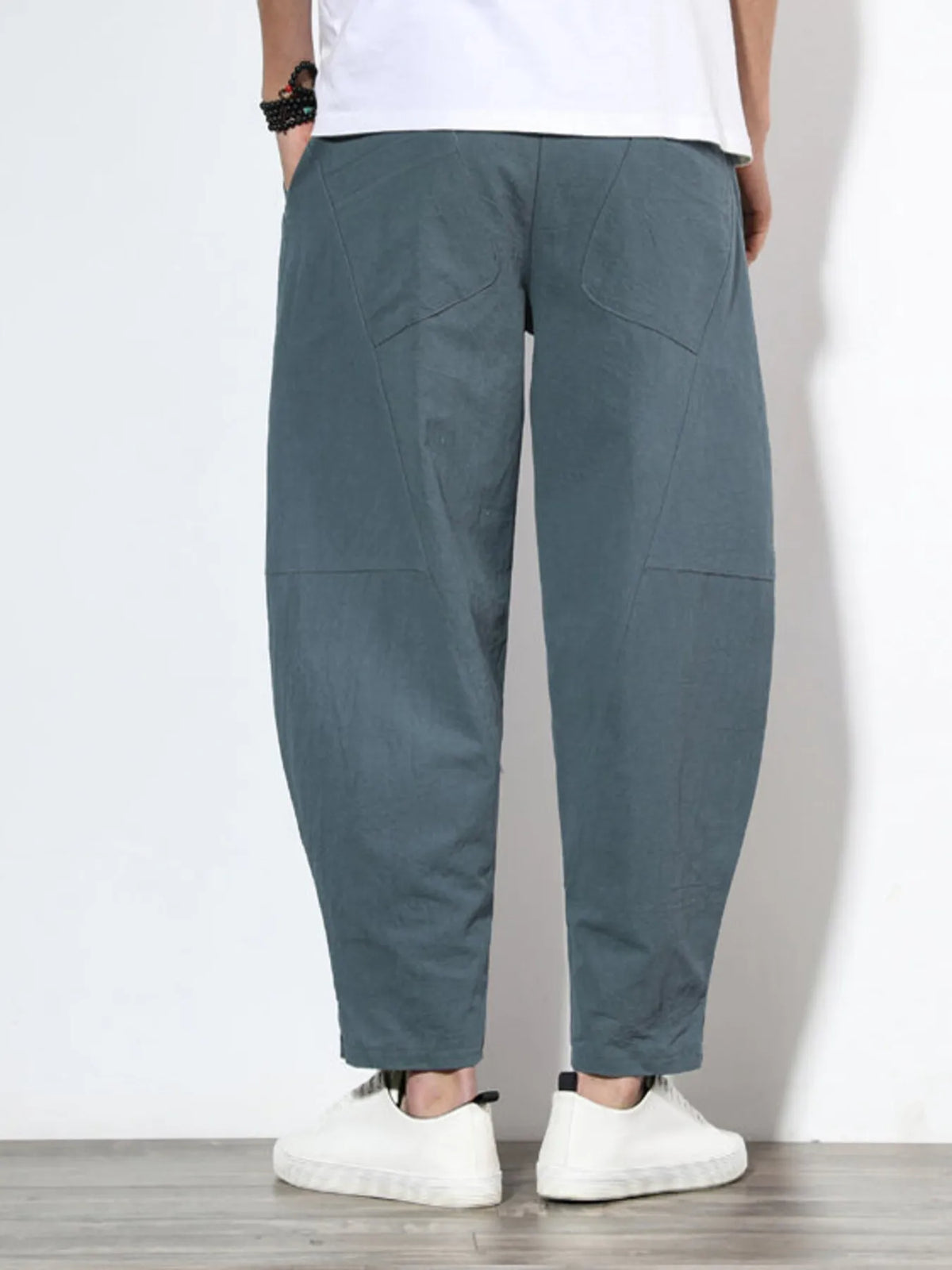 Men's Full Size Loose Fit Pants Plus Size, view 4