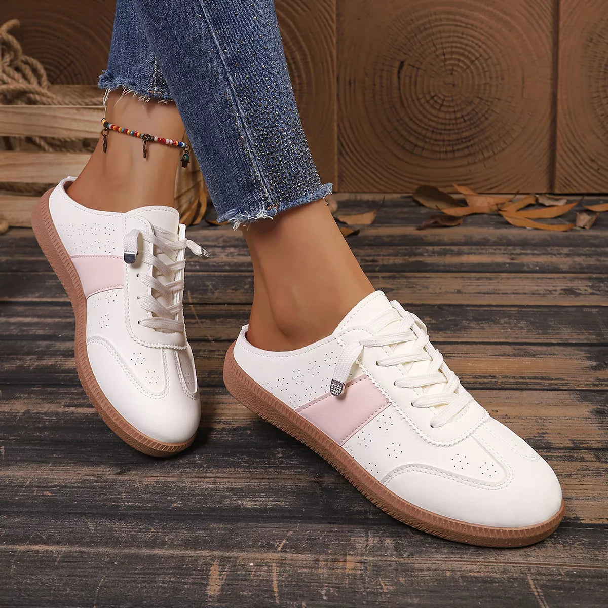 Round Toe Slip-Ons - Lilixa.store