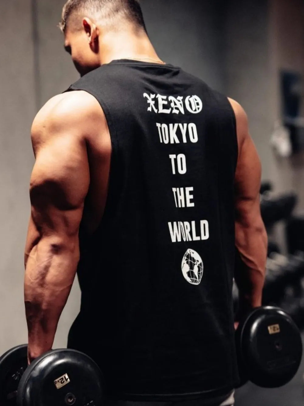 Men's Plus Size Round Neck Tank - Lilixa.store