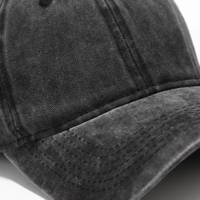 Vintage Washed Cotton Baseball Cap - Lilixa.store