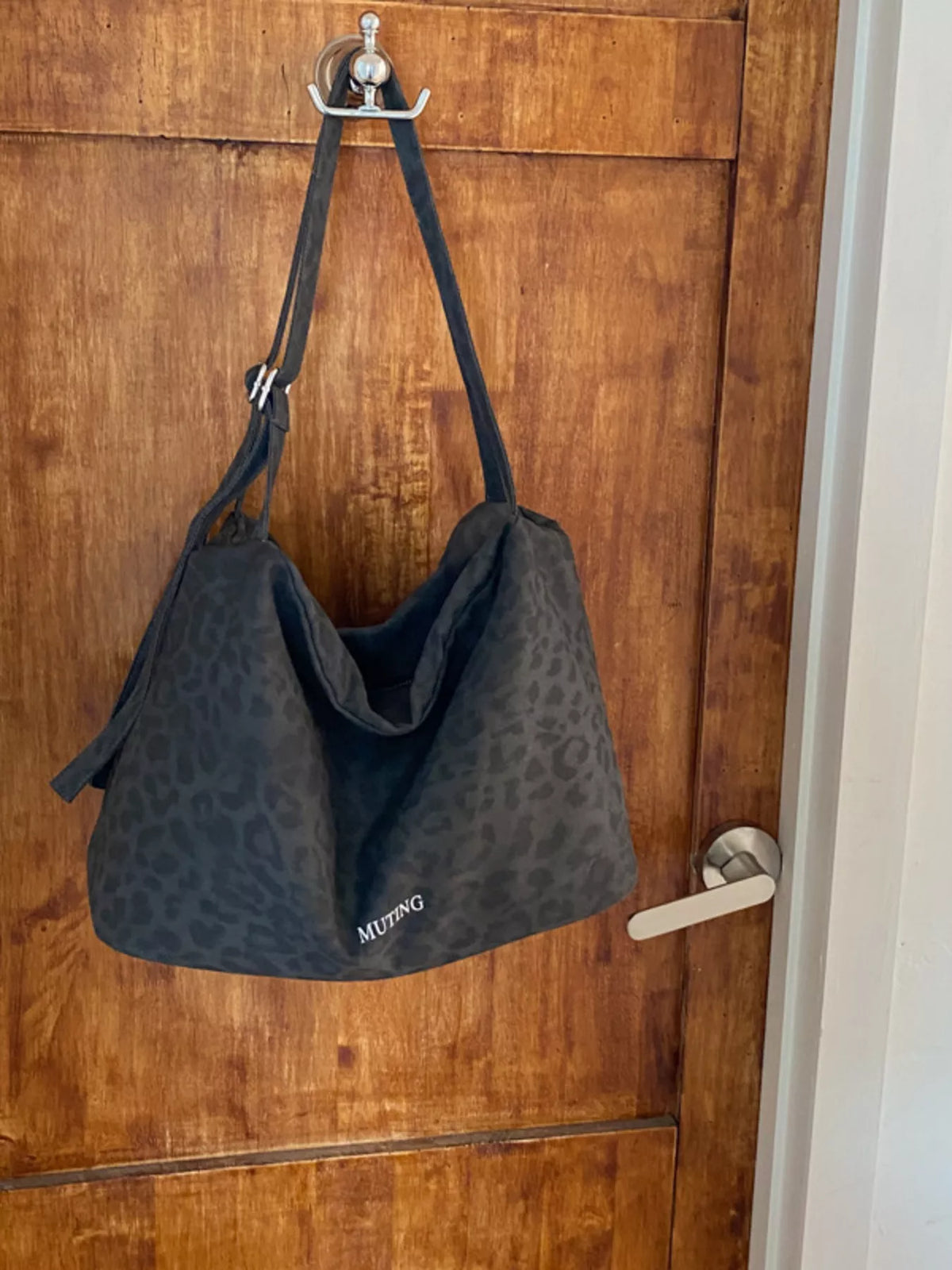 Leopard Print Shoulder Bag - Lilixa.store