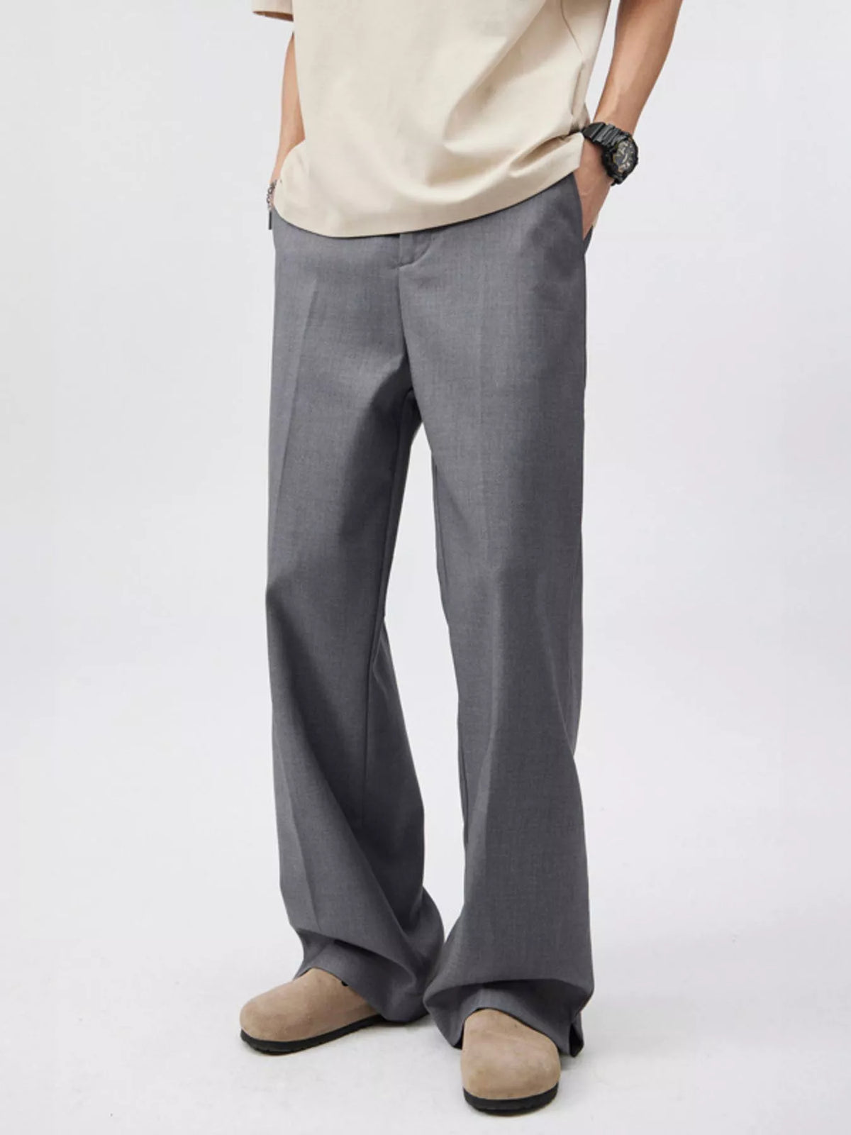 Men's Wide Leg Pants, view 2