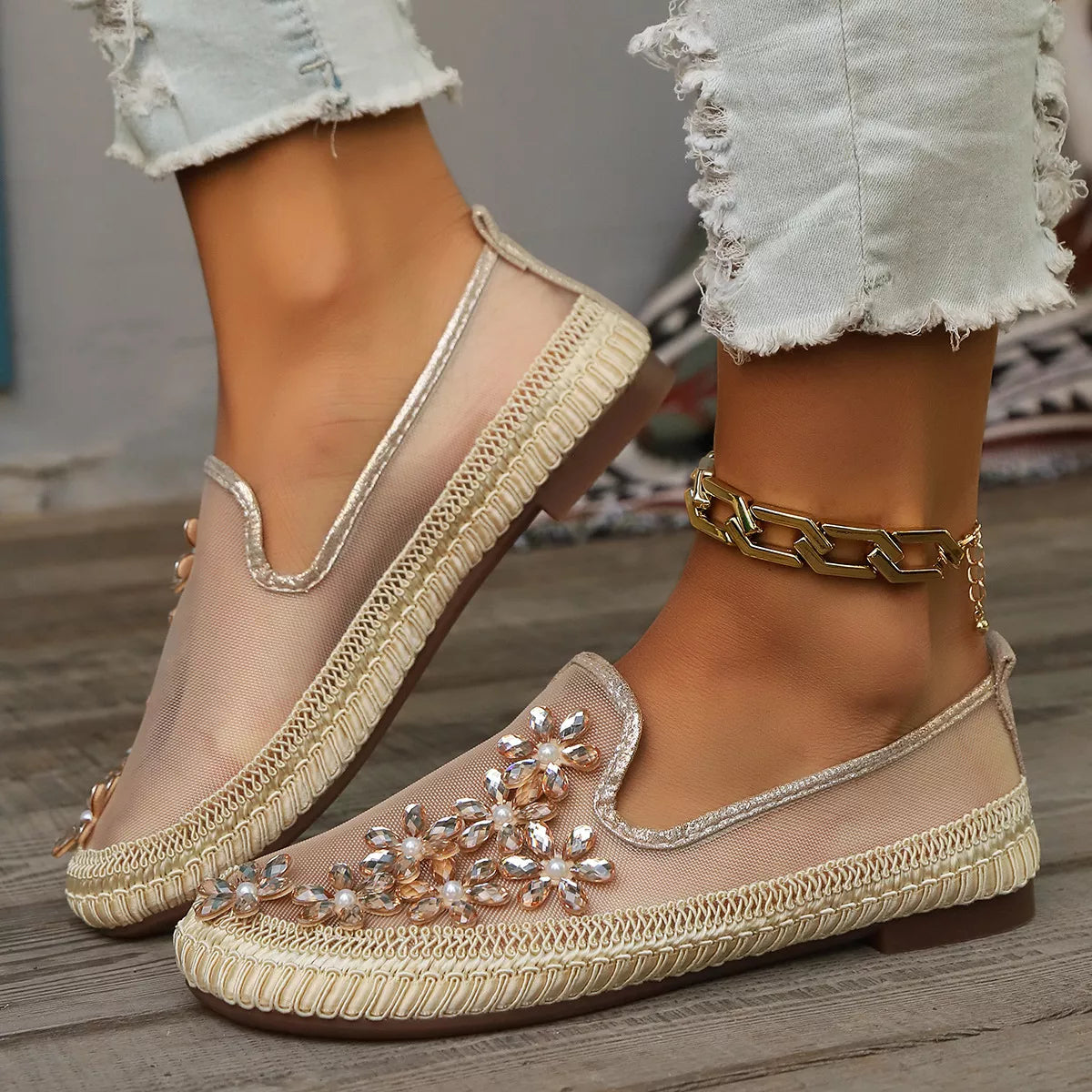 Round Toe Slip-Ons - Lilixa.store