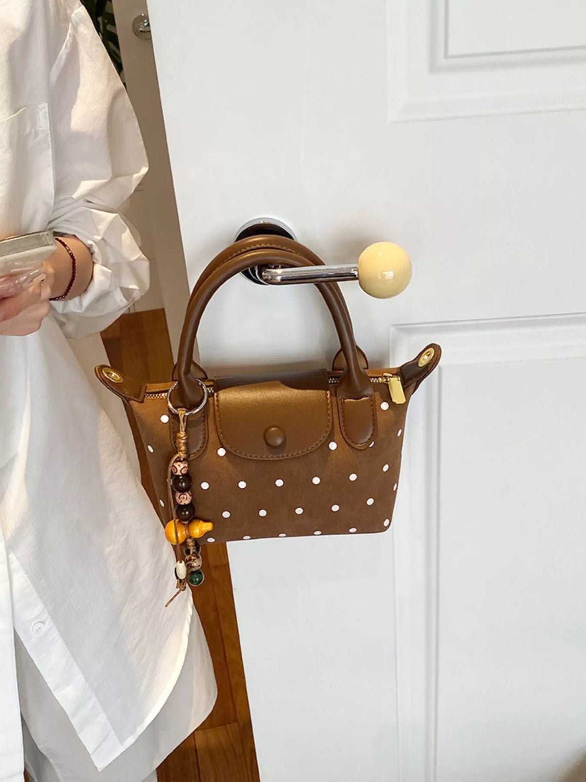Polka Dot Crossbody Bag