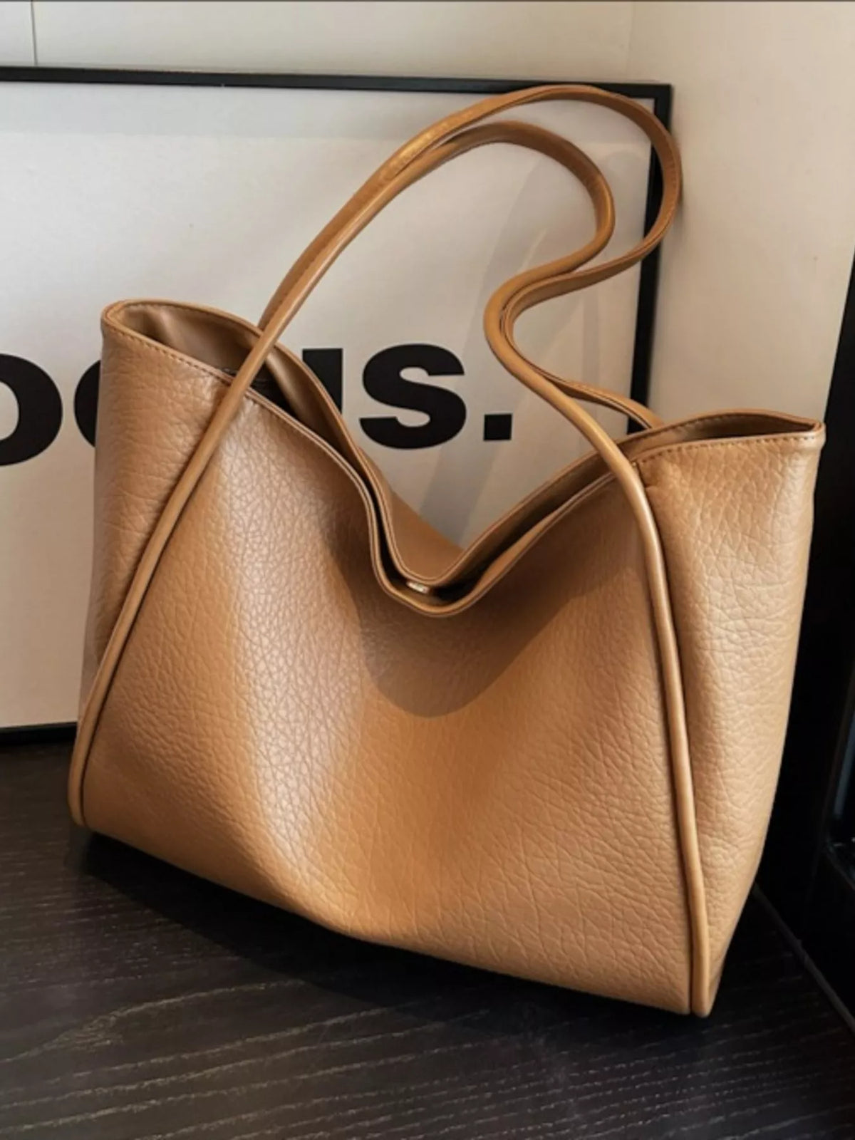 PU Leather Tote Bag