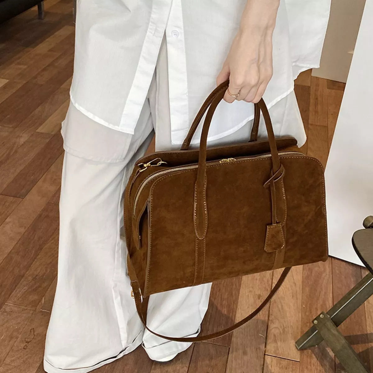 Top Handle Crossbody Bag