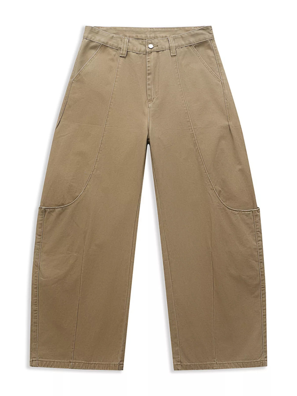 Men's Wide Leg Casual Cargo Pants, view 6