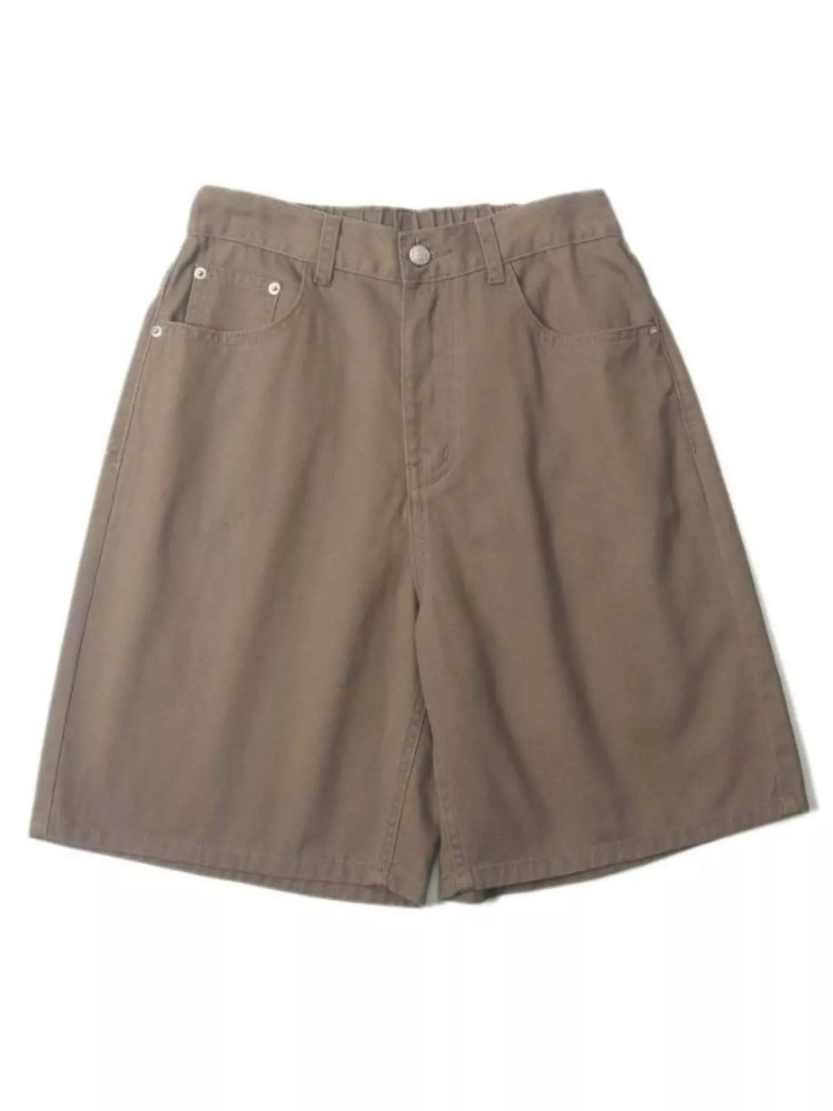 Men's Full Size Back Elastic Waistband Shorts Plus Size, view 3