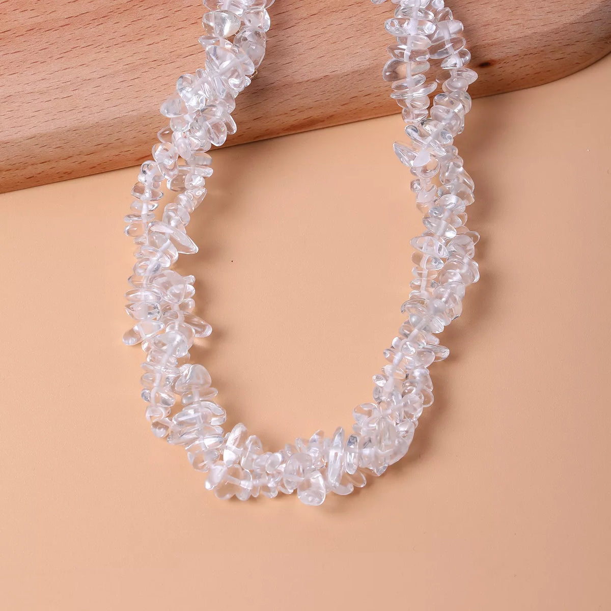 Irregular Glass Choker Necklace - Lilixa.store
