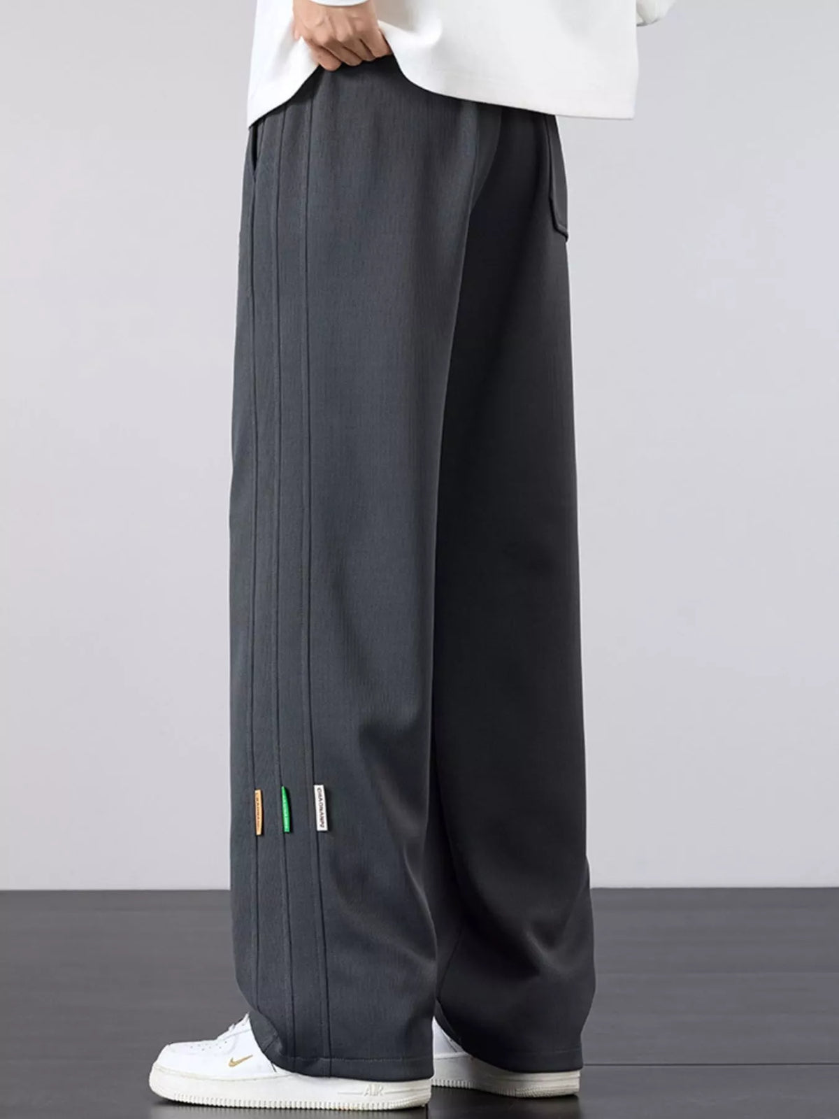 Men's Plus Size Casual Loose Fit Pants, view 3