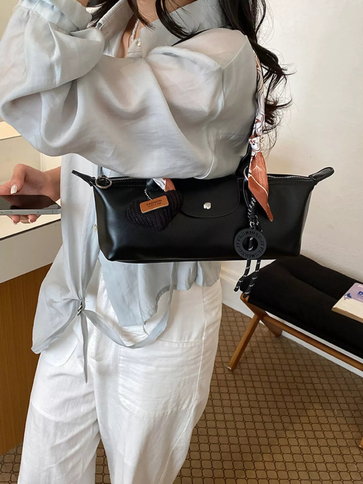 PU Leather Shoulder Bag - Lilixa.store