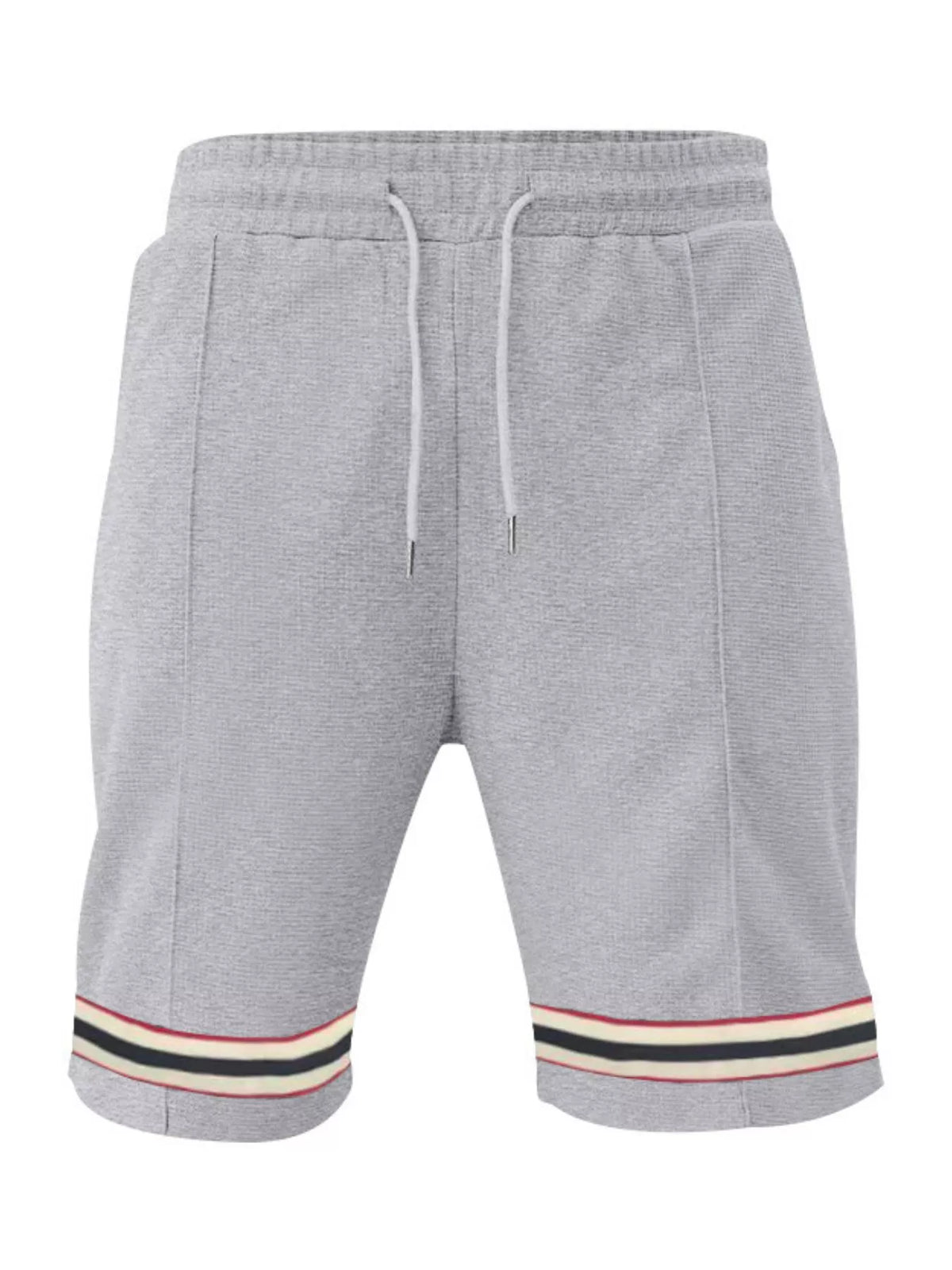 Men's Full Size Textured Knit Drawstring Shorts Plus Size, view 9