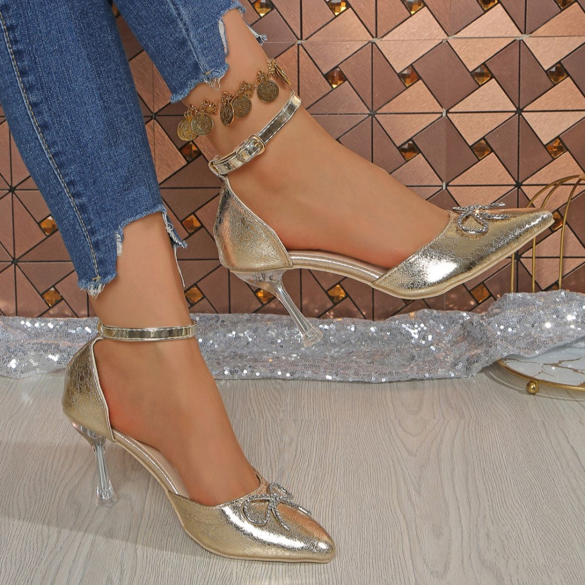 Bow Point Toe Pumps - Lilixa.store