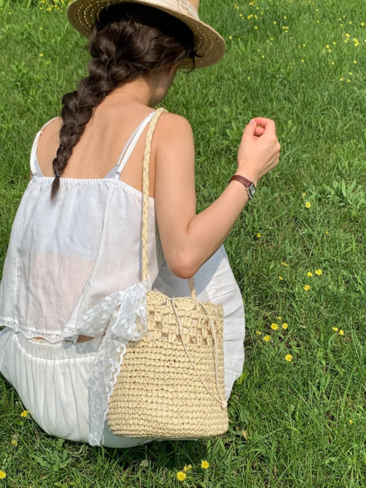 Straw Woven Shoulder Bag - Lilixa.store