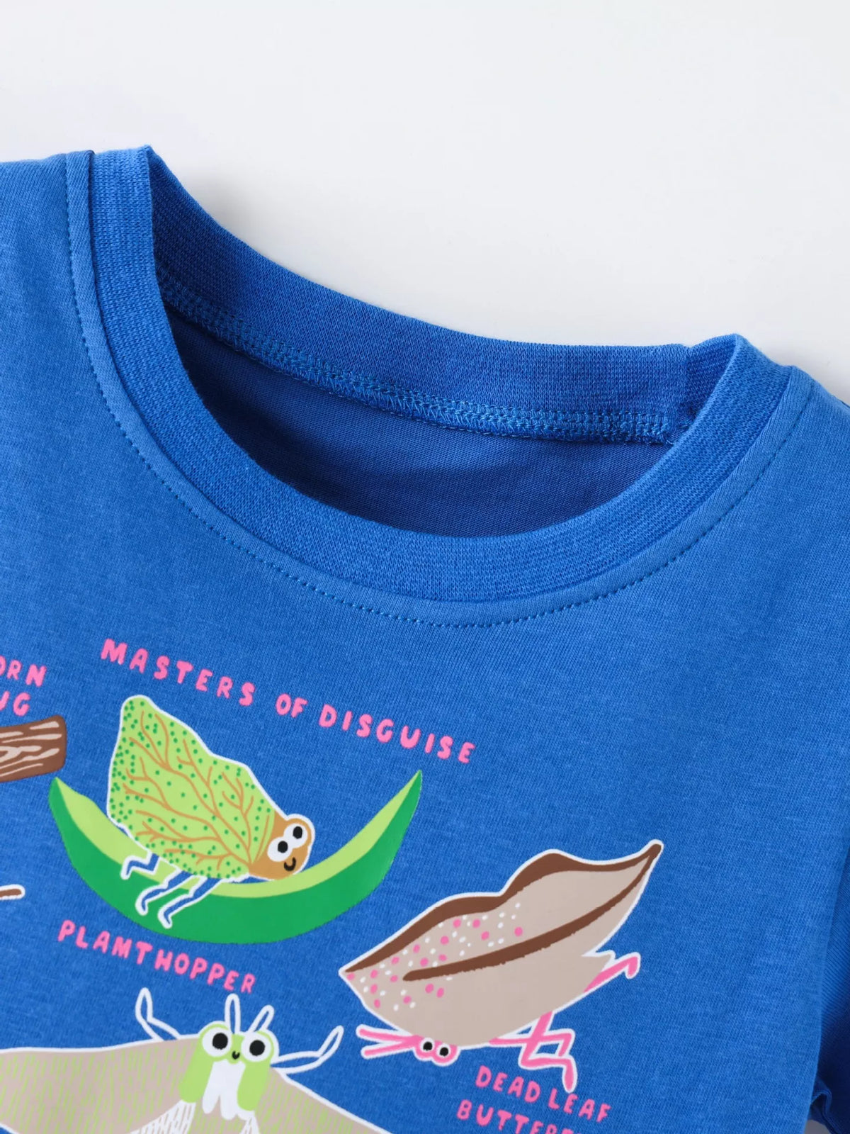 Children's Insect Print Round Neck Tee - Lilixa.store