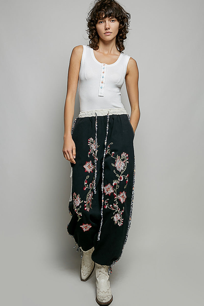 POL Colorful Button Round Neck Ribbed Tank - Lilixa.store
