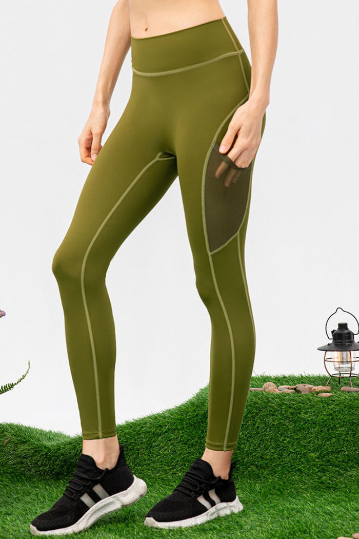 High Waist Slim Fit Long Sports Pants - Lilixa.store