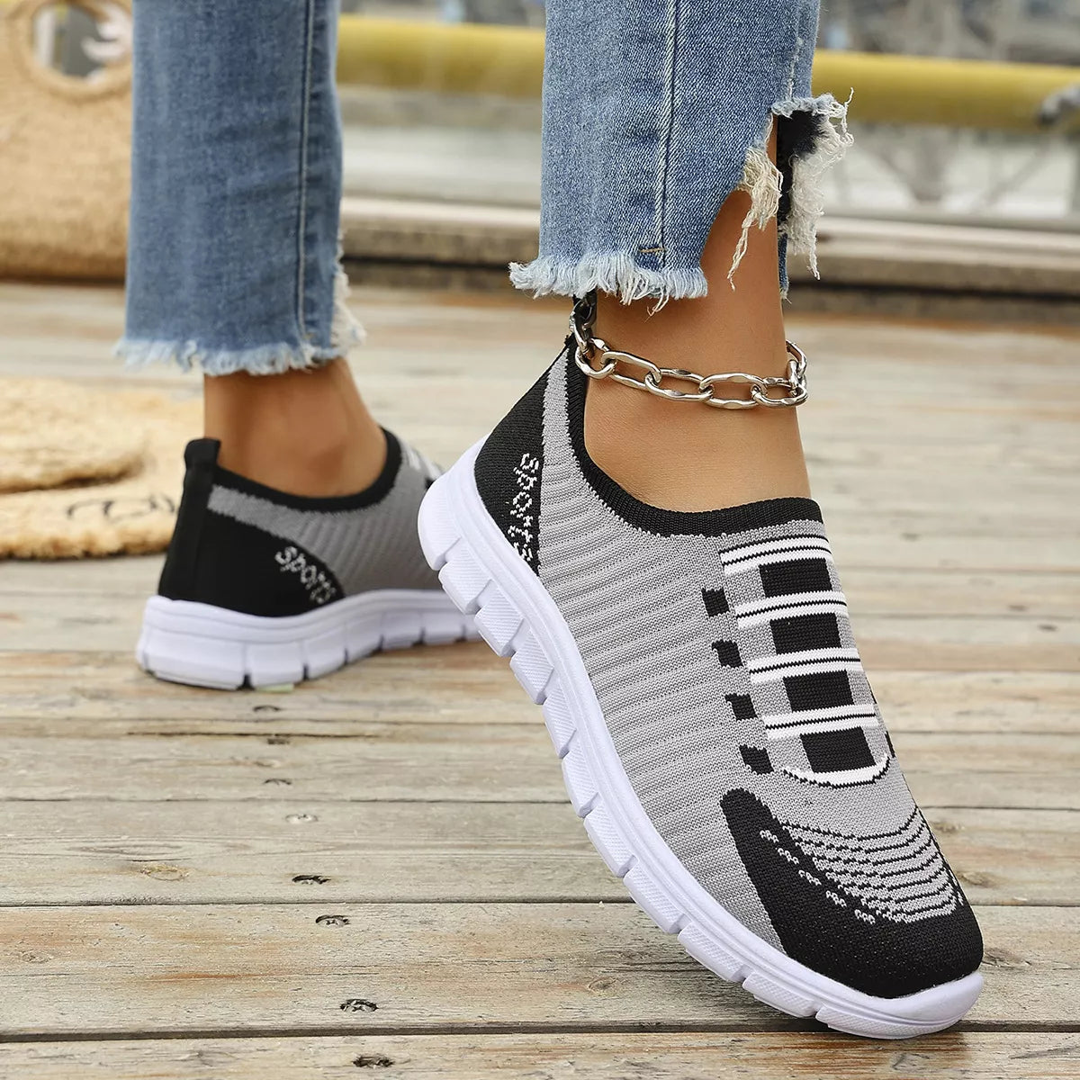 Round Toe Slip-Ons - Lilixa.store