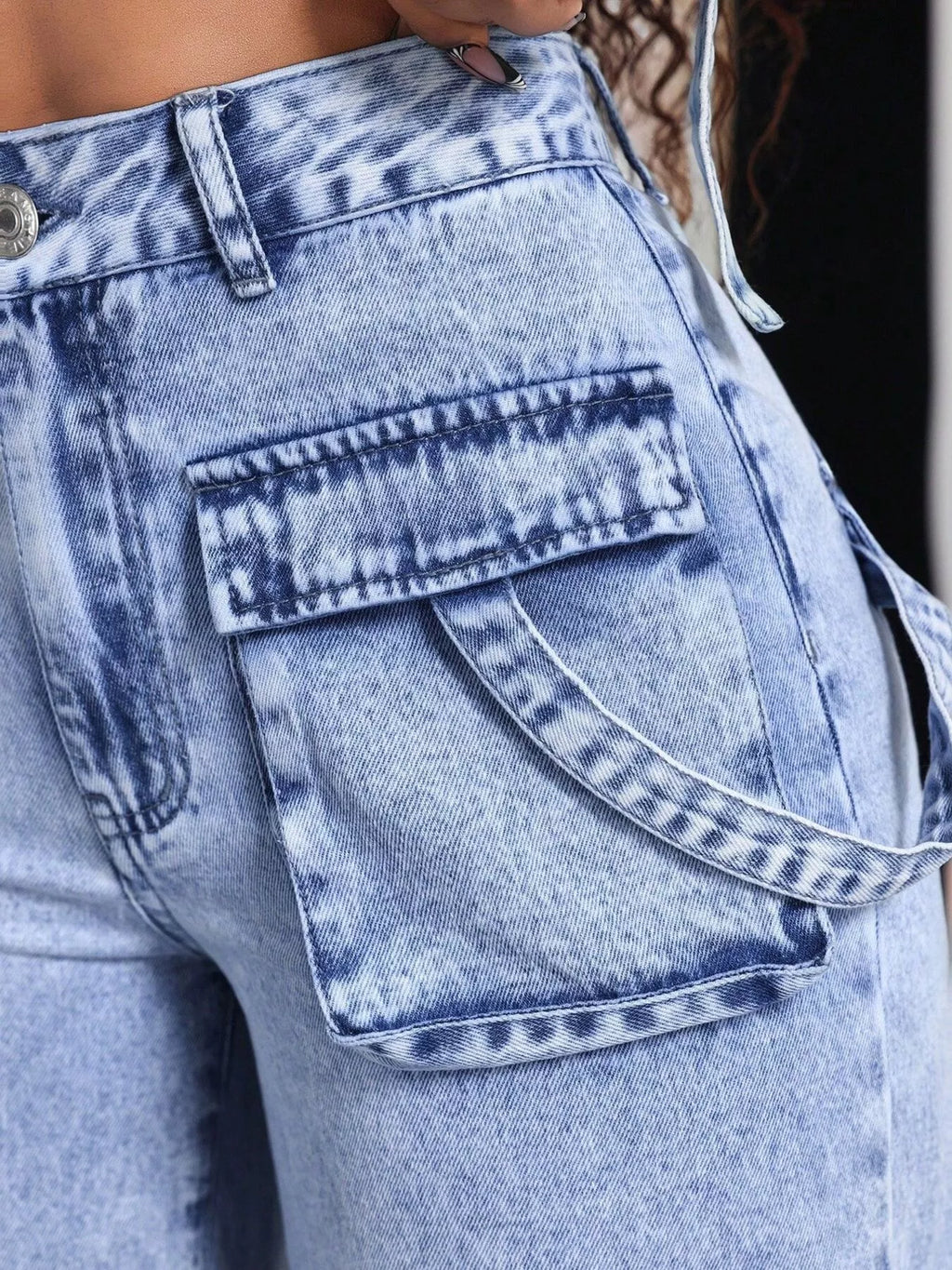 High-Waisted Wide-Leg Jeans - Lilixa.store