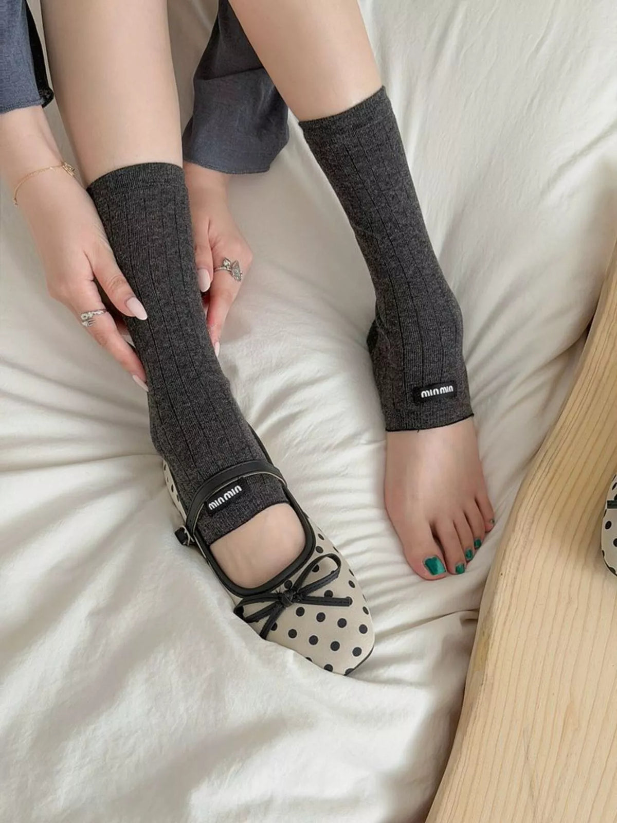 Breathable Knit Stirrup Socks - Lilixa.store