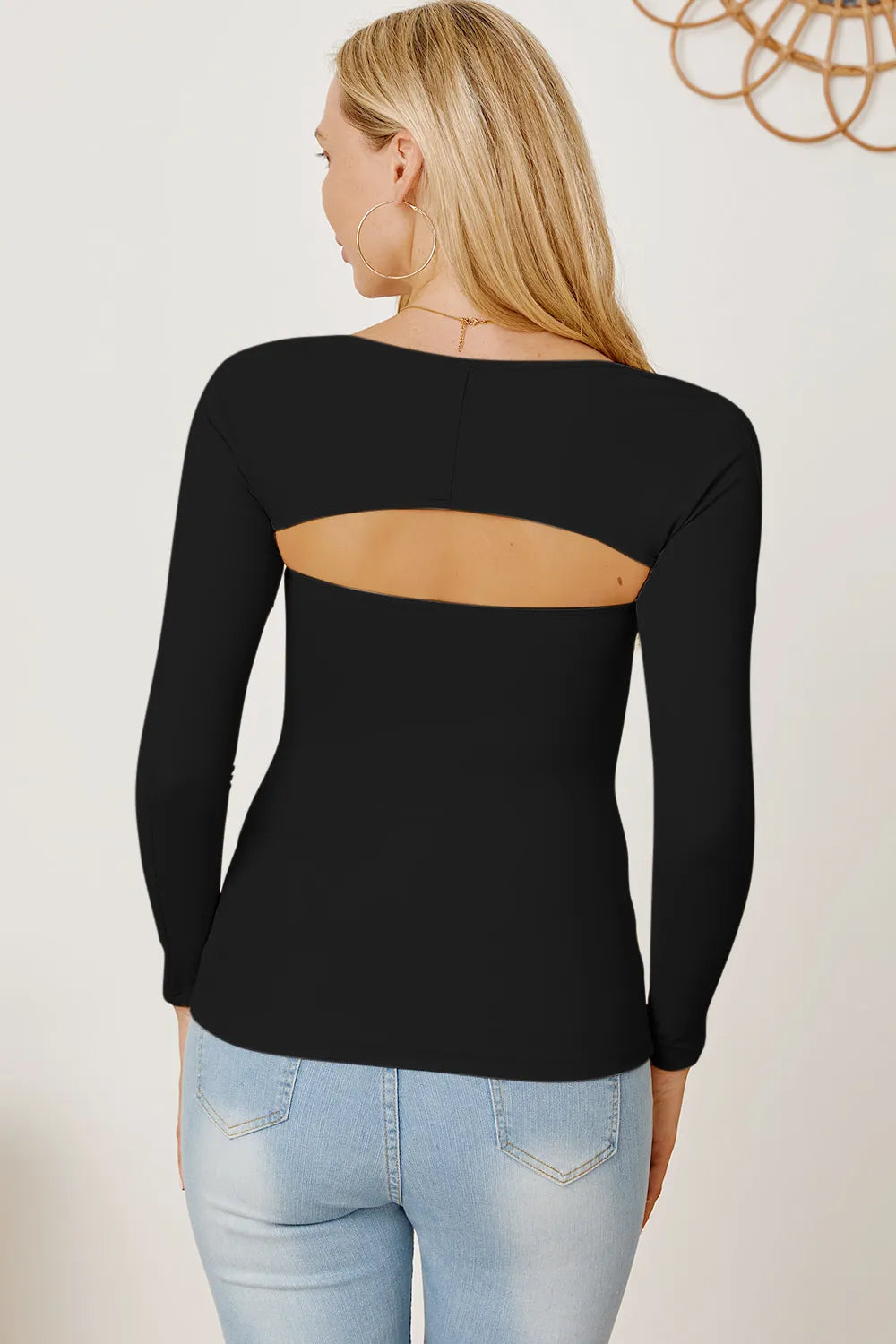 Cutout Raglan Sleeve Bolero and Tube Top, view 2