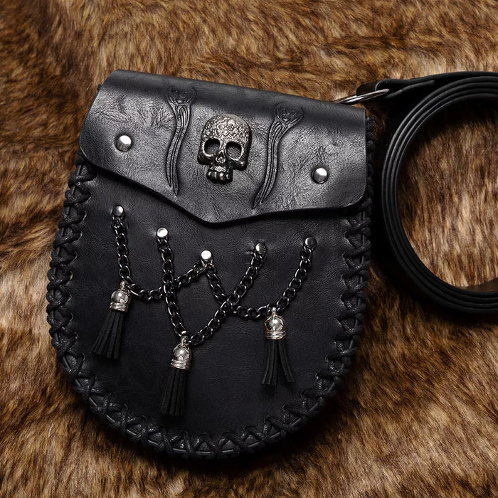 Medieval Faux Leather Belt Coin Pouch - Lilixa.store