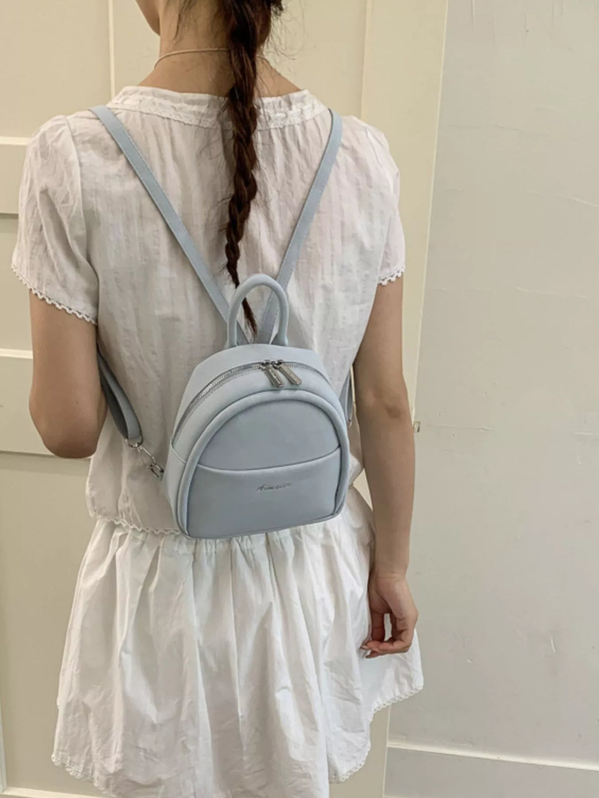 Adjustable Strap Mini Backpack Bag
