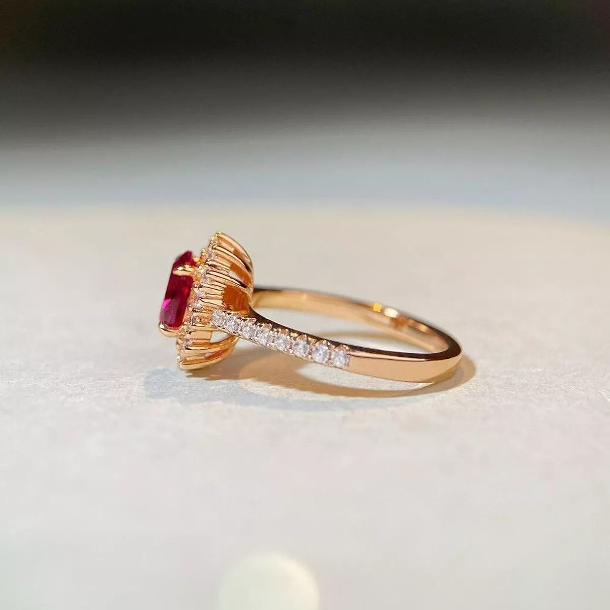 925 Sterling Silver Oval Ring - Lilixa.store