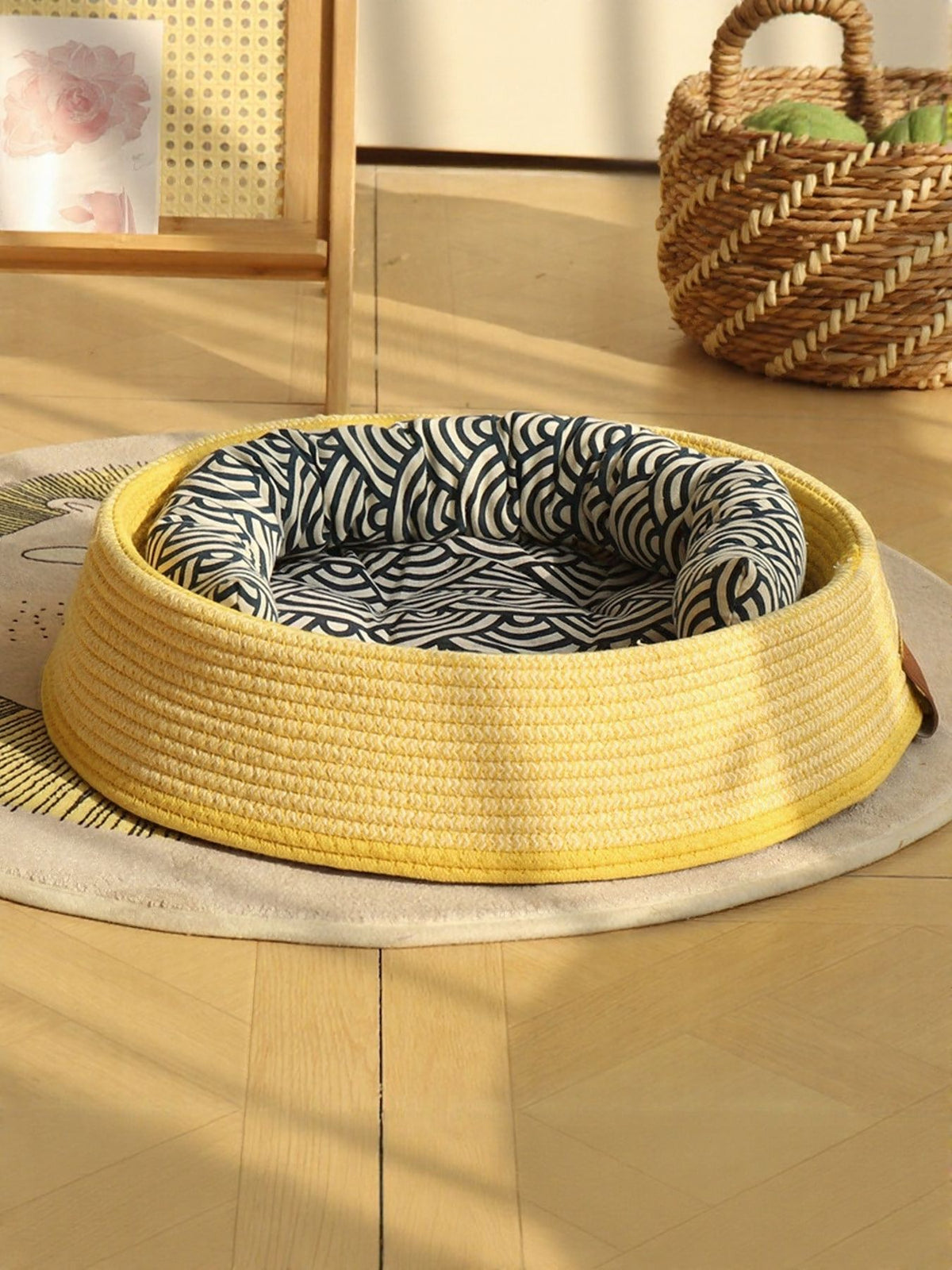 Woven Rattan Pet Nest - Lilixa.store