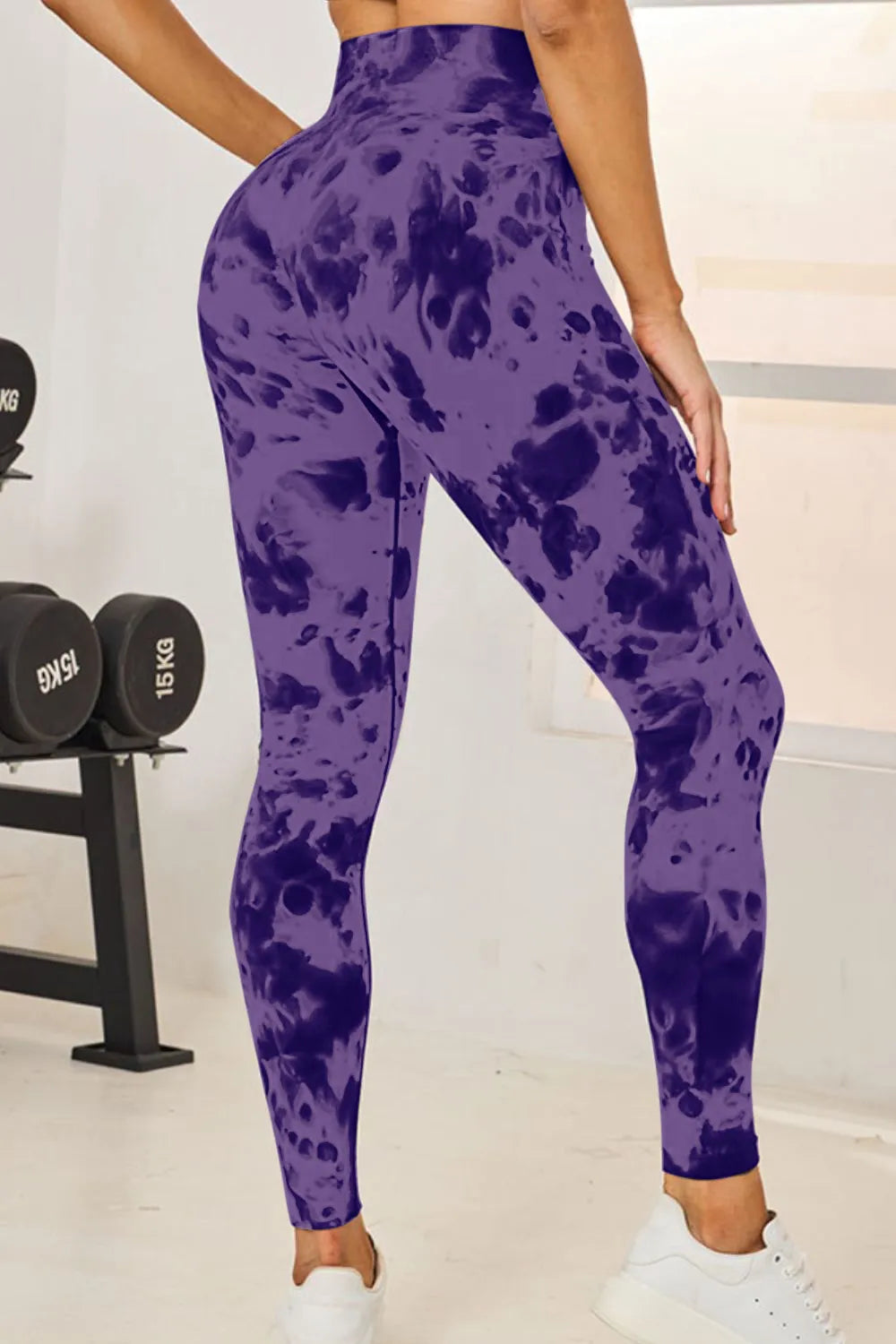 Tie-Dye High Waist Active Leggings - Lilixa.store